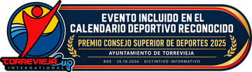 Distintivo informativo: calendario deportivo reconocido. Premio CSD 2025. BOE 26.10.2026.
